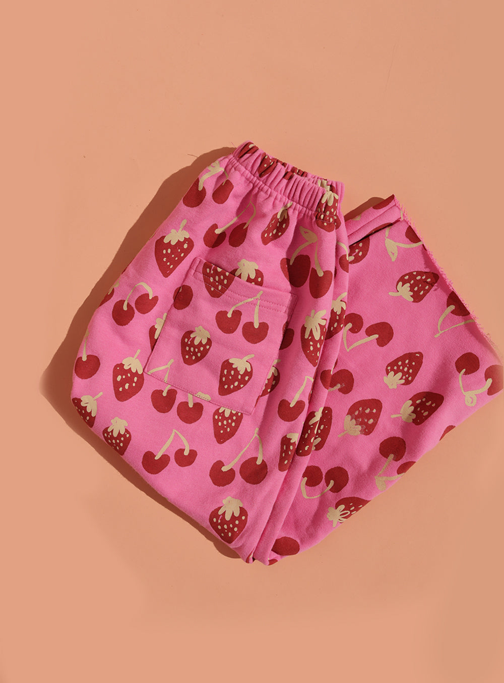 Cherry On Bottom Tracky Pants