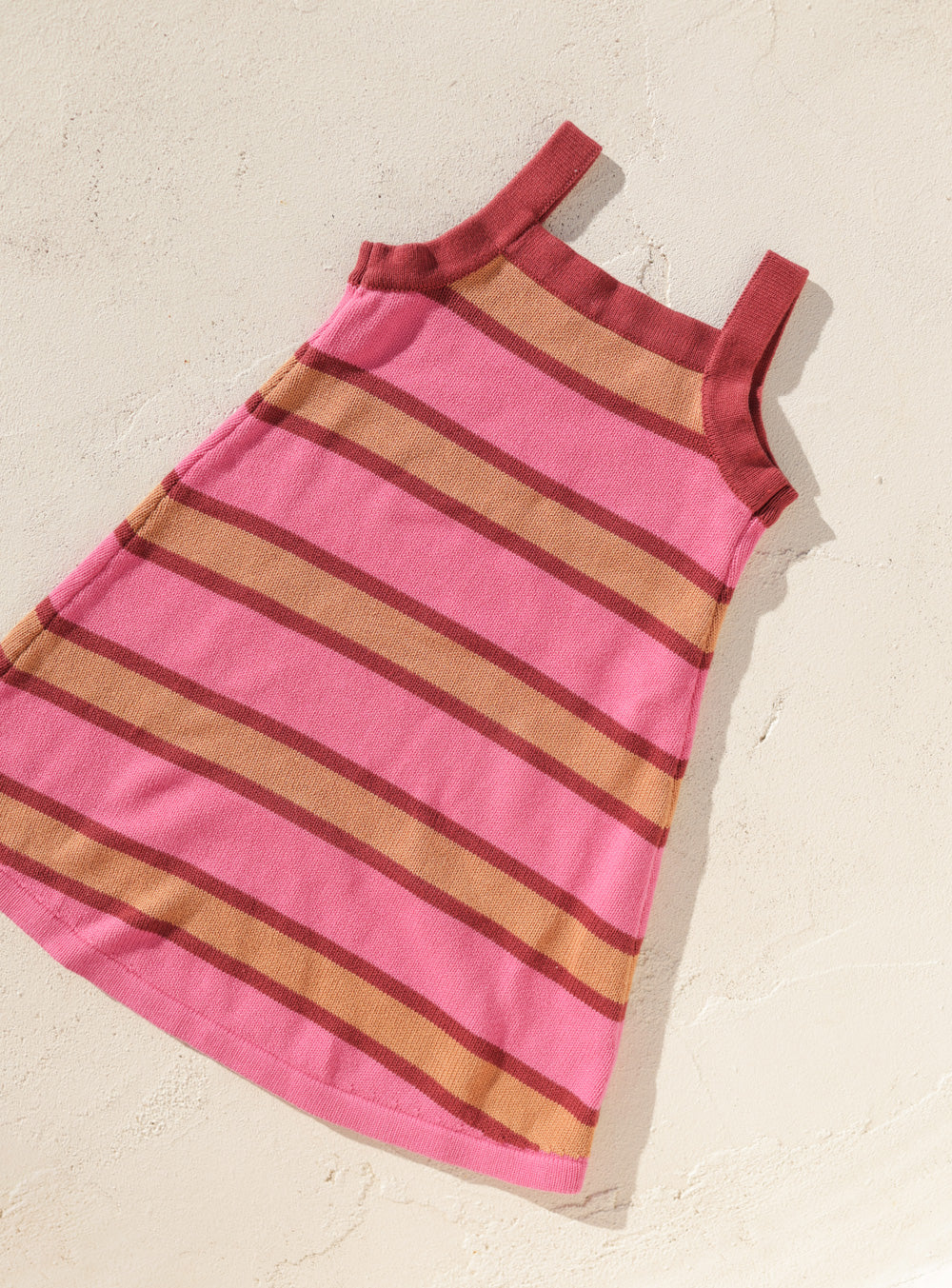Pink & Plum Stripe Knit Dress