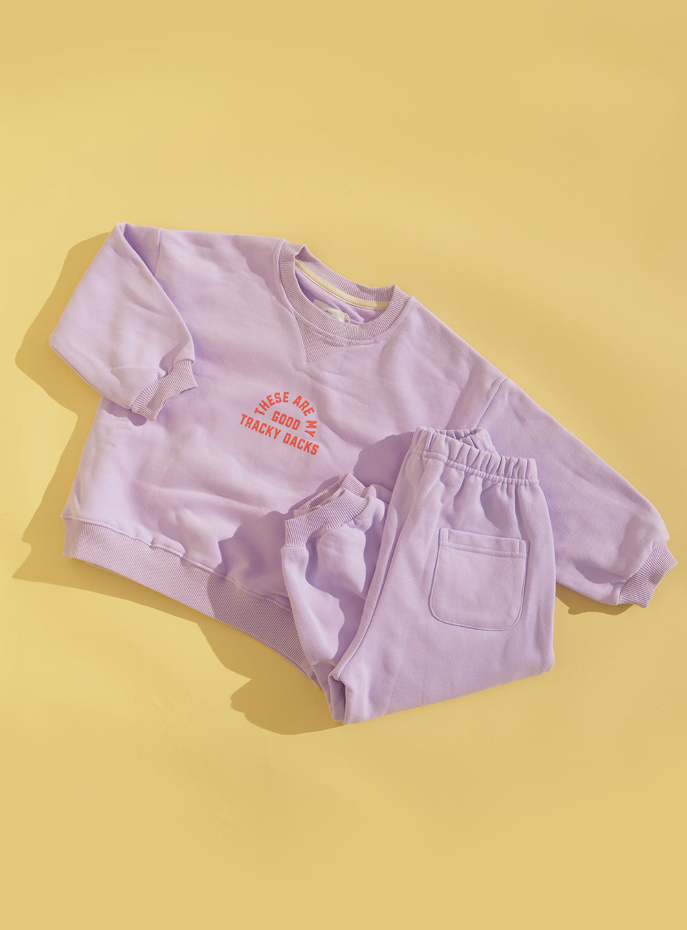 Good Tracky Dacks Lavender Red