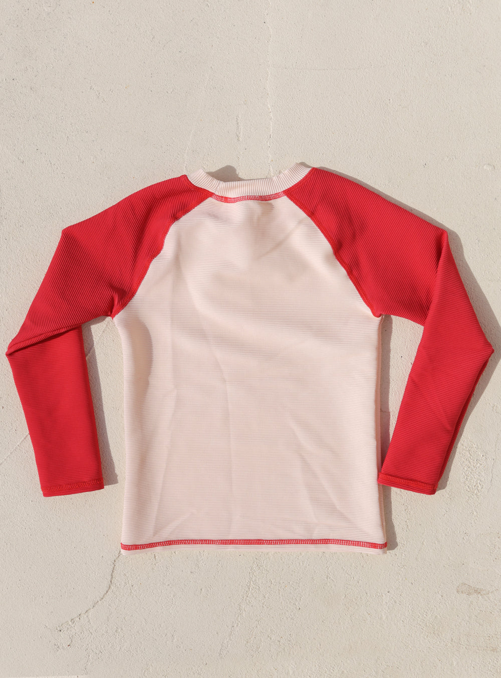 Red Raglan Rashie